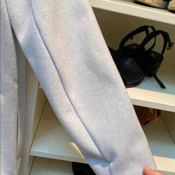 Banana Republic Light Blue Coat - GUC. Size S. - Picture 10 of 12